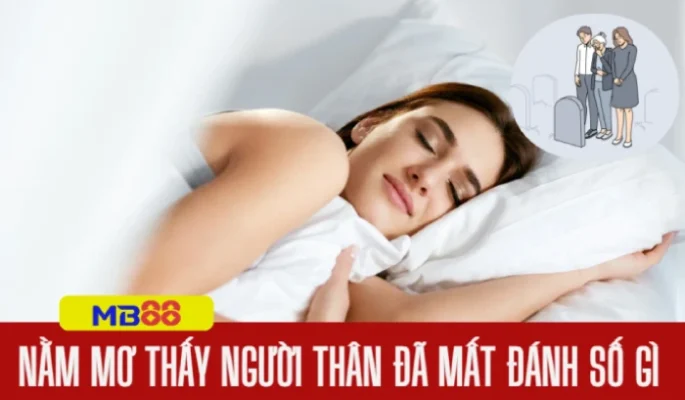 Nằm mơ thấy người thân đã mất đánh số gì